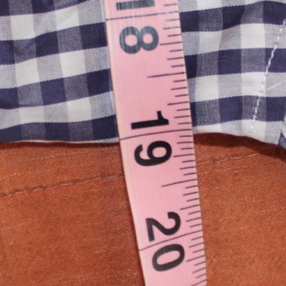 NEW Pennington Bailes Button Down Shirt Navy/ White Men Size Medium - Picture 11 of 13